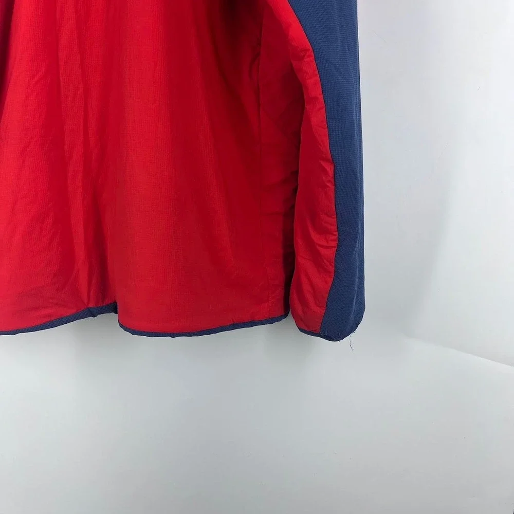 The North Face Ventrix Jacket Mens XXL Red Navy Blue Full Zip Active Insulated